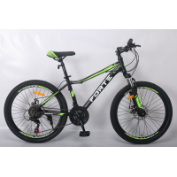 Велосипед Forte Warrior МТВ 24"/13" (117801) чорно-зелений