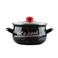 Gusto GT-T-118-LCB Каструля Lets cook чорна 18 см 3.1 л