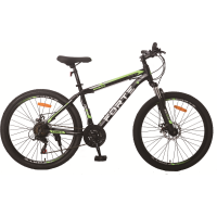 Велосипед Forte Braves МТВ 26"/17" (117825) чорно-зелений