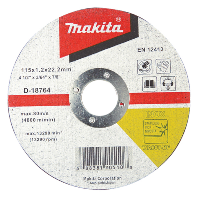 Makita D-18792 230x2,0x22,2 мм Відрізний диск по нержавіючій сталі