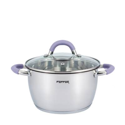 Каструля PR-1107-18 Purple iris PEPPER 18 см 2.3 л