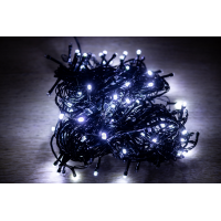 Електрогірлянда світлодіод. біл. 200 LED, 20 М, 8 режимів, 220V BPNY
