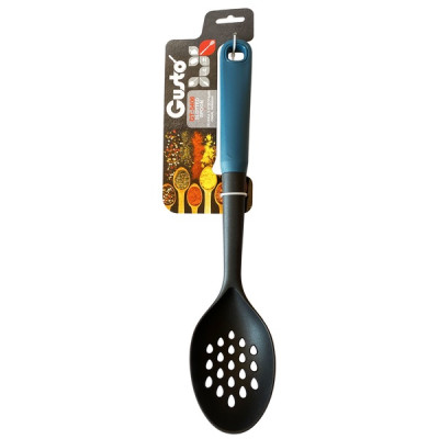 Кухонна ложка з отворами GT-5406 синя Gusto