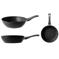 Сковорода GUSTO GT-2105-26 покриття Marble 260х70 мм