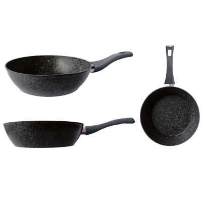 Сковорода GUSTO GT-2105-26 покриття Marble 260х70 мм