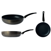 Сковорода з кришкою GUSTO GT-2100-28/4 покриття XYLAN 280х56 мм