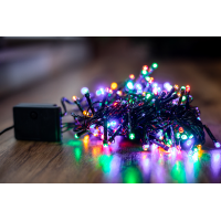 Електрогірлянда цветн.160 LED, 10М, 8 функцій, 220V BPNY