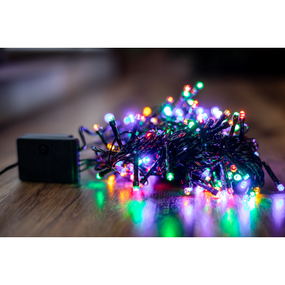 Електрогірлянда цветн.160 LED, 10М, 8 функцій, 220V BPNY
