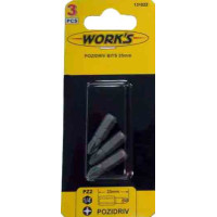 Works Набір біт 3 шт
