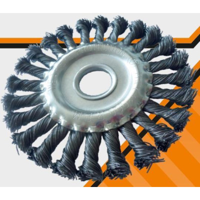Щітка дискова із плетеного дроту X-TREME XT107425/7124617 125х22.2 мм