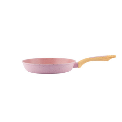 Сковорідка PR-2112-20 "CANDY" PINK (дерев. ручка) 20x4,5 cм, PEPPER