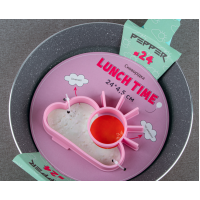 Сковорода PR-2115-24 LUNCHE TIME + форма для сніданку сонечко 24 см PEPPER