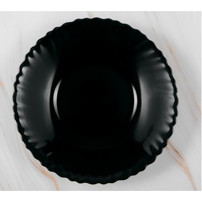Тарілка обідня V-220WBL Black wave Vittora 220 мм