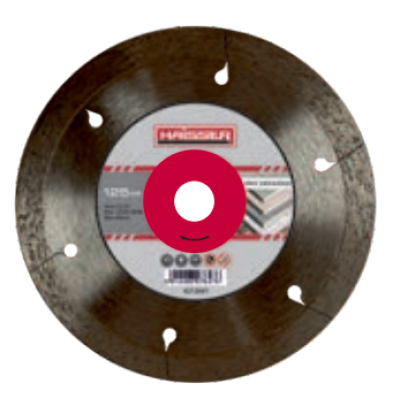 Диск алмазний Pro ceramics 125х1.6х10х22.23 Haisser
