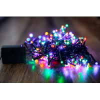 Електрогірлянда зовнішня кольорова. 100 LED, 10м, 220V. BPNY