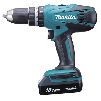 Makita HP457DWE Акумуляторний ударний дриль-шуруповерт