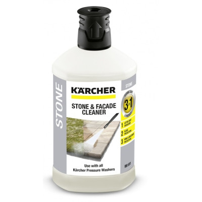 KARCHER Засіб для чищення каменю та фасадів 3 в 1, 1 л (6.295-765.0)