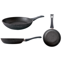 Сковорода GUSTO GT-2104-24 покриття Marble 240х48 мм