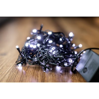 Електрогірлянда світлодіодна біл.50 LED, 5М, 220V BPNY