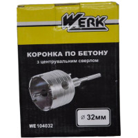 Коронка Werk 32 мм SDS-plus