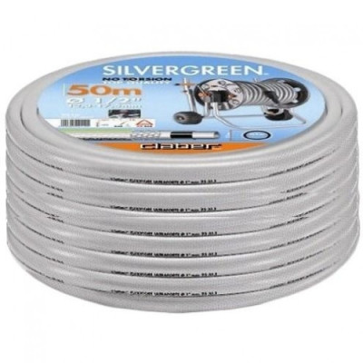 Шланг для поливу Claber Silver Green 9011 50 м 1/2 сірий