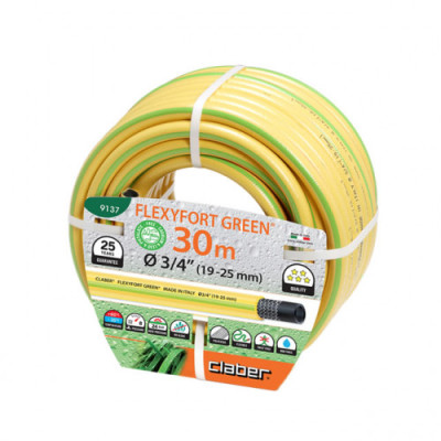Шланг для поливу Claber Flexyfort Green 9137 30 м 3/4 жовтий