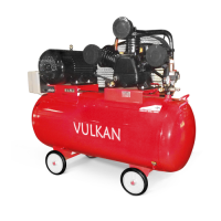 Компресор повітряний Vulkan IBL3090D ремінний 7.5 кВт 270 л